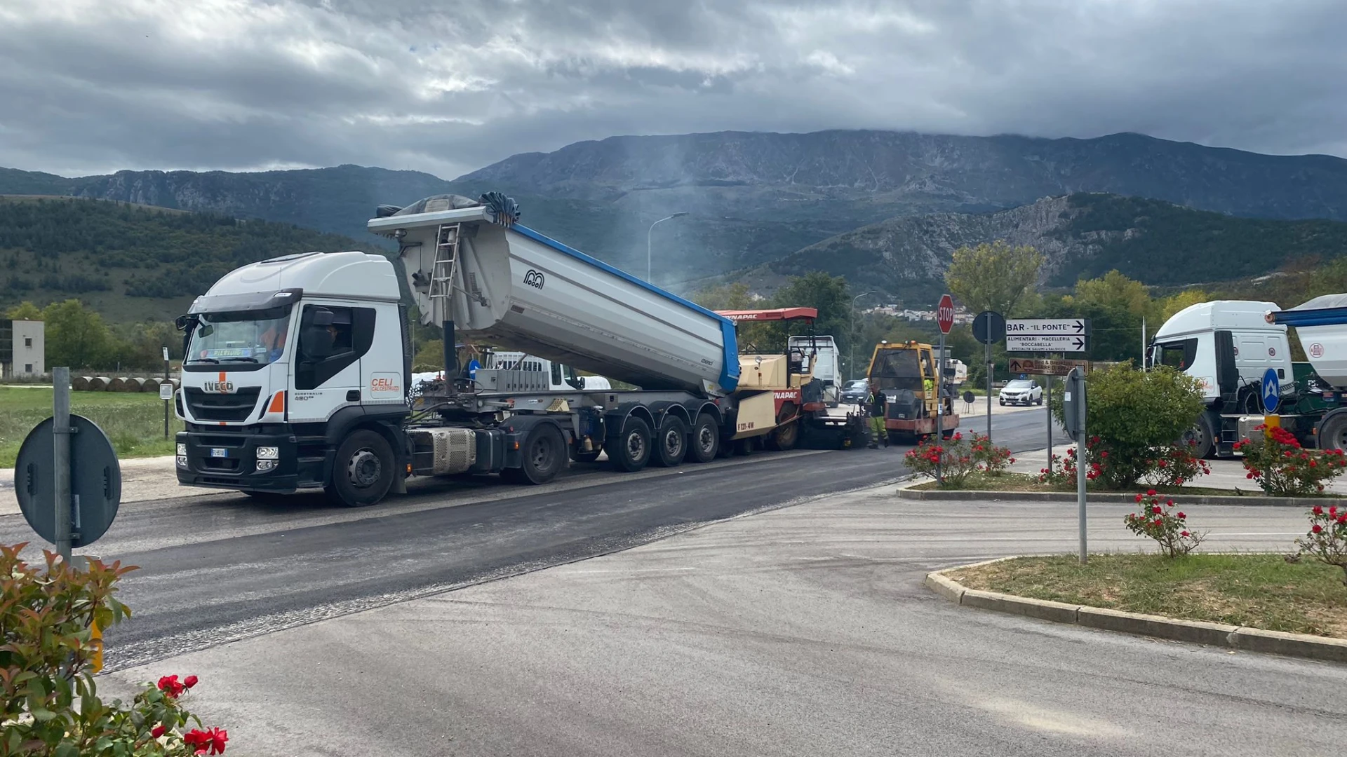 PROVINCIA DELL'AQUILA, AVVIATI I LAVORI SULLE STRADE PROVINCIALI 36 "FORCONESE" E 91 "DI STIFFE"